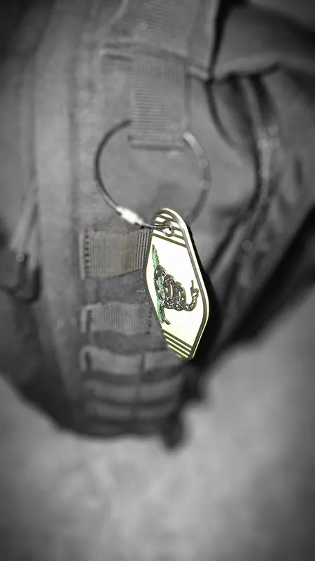 Custom Keychain - Personalized 3D printed keychain
